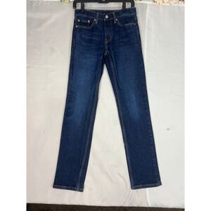 Levis 511 Slim Fit Jeans Mens 28x32 Dark Wash Indigo‎ Denim 511-0408